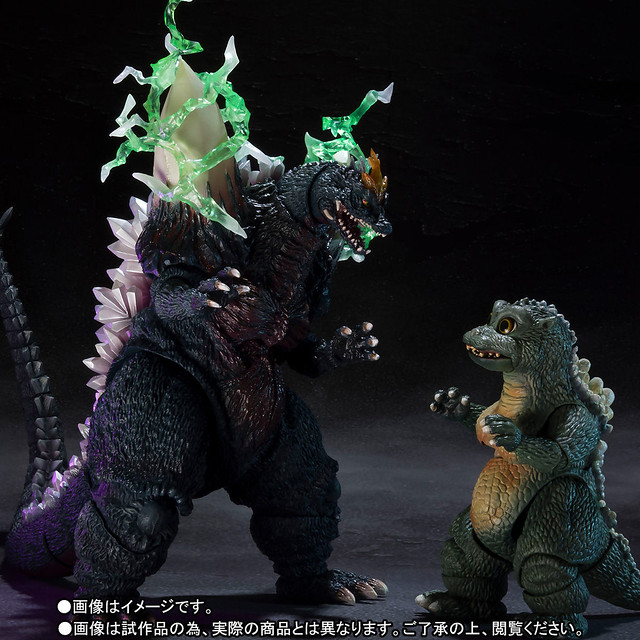 S.H.MonsterArts 哥吉拉vs太空哥吉拉（1994）【太空哥吉拉＆小哥吉拉 Special Color Ver.】スペースゴジラ＆リトルゴジラ Special Color Ver.