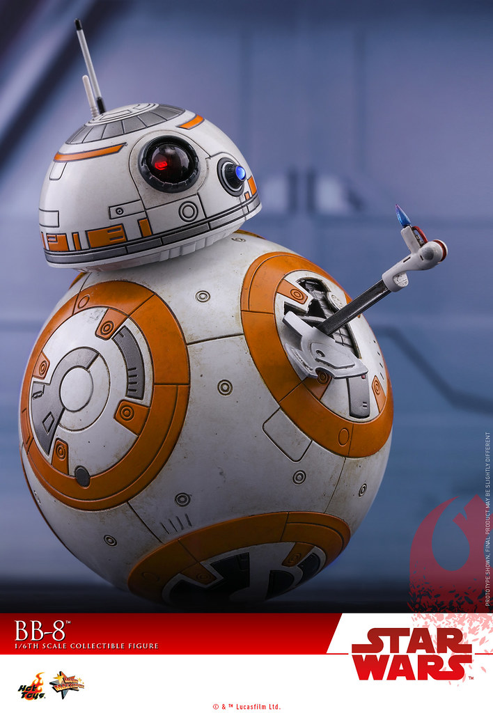 Hot Toys - MMS440 - 《星際大戰：最後的絕地武士》1/6 比例 BB-8 Star Wars: The Last Jedi