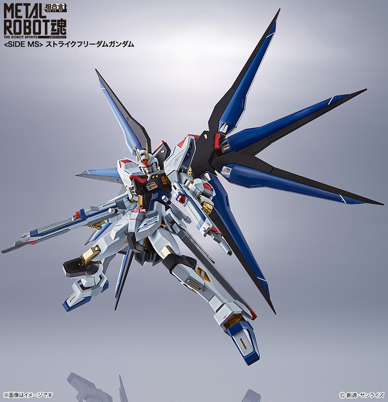 【更新官圖＆販售資訊】果然又是你！METAL ROBOT魂《機動戰士鋼彈SEED DESTINY》ZGMF-X20A 攻擊自由鋼彈（ストライクフリーダムガンダム）