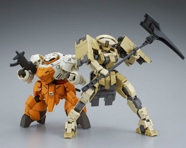 HG 1/144《機動戰士鋼彈 鐵血孤兒》行刑式凱萊爾＆蘭度曼・羅迪 套組（ゲイレールシャルフリヒター&ランドマンロディ セット）