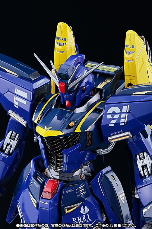 聯邦的藍色閃光 METAL BUILD《機動戰士海盜鋼彈》鋼彈F91（哈里遜．馬汀專用機）【TAMASHII NATION 2017 開展紀念商品】