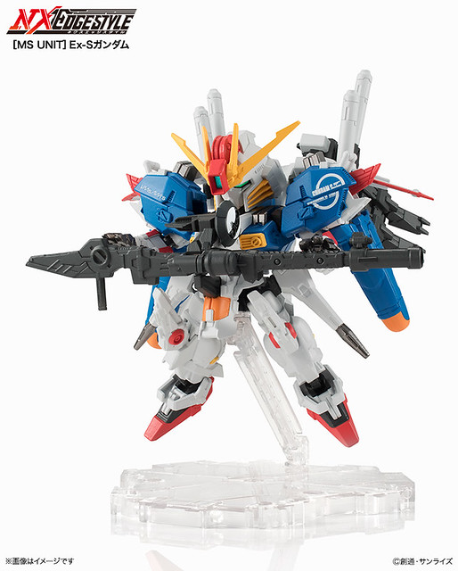 【官圖＆販售資訊更新】NXEDGE STYLE 性能高到破表的「Ex-S鋼彈」登場！！ネクスエッジスタイル [MS UNIT] Ex-Sガンダム