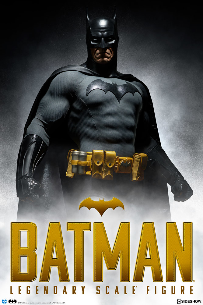 重現漫畫經典形象！！Sideshow Collectibles 傳奇系列【蝙蝠俠】Batman Legendary Scale Figure 1/2 比例全身雕像作品