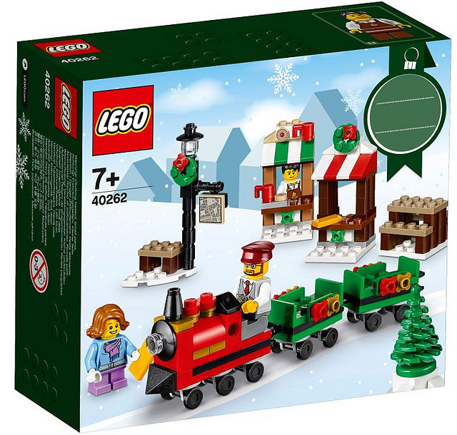 這次的聖誕節慶包一次給你兩個組合！！LEGO 40262、40263【聖誕節節慶包】Seasonal Holiday Train、Town Square
