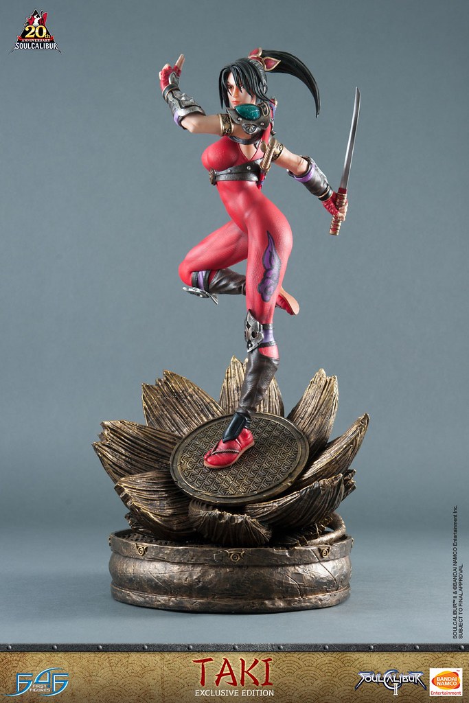 First 4 Figures《劍魂II》多喜 Soulcalibur II Taki 全身雕像作品 普通版/豪華版 | 玩具人Toy ...