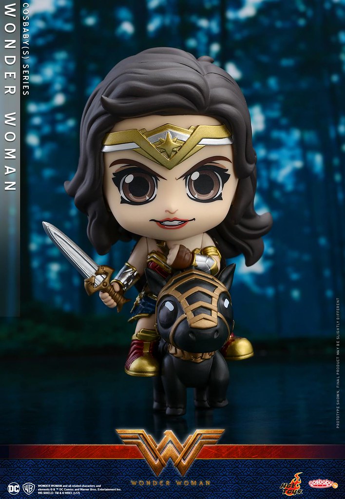 各種面貌的可愛女神一次全擁有！！Hot Toys - COSB417-419【神力女超人】Wonder Woman Cosbaby Series