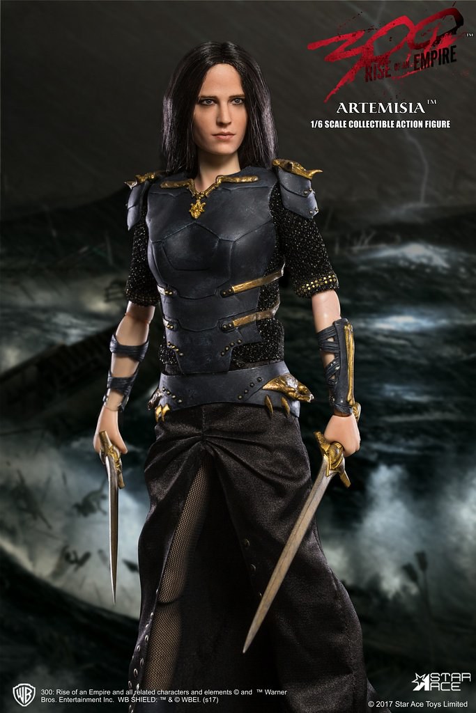 妖豔又危險的女將軍！！Star Ace Toys 三百壯士：帝國崛起【阿爾特米希亞】300: Rise of an Empire General Artemisia 1/6 比例人偶作品