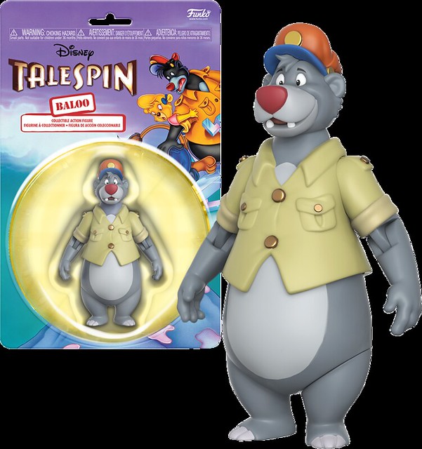 Funko - 《午安迪士尼收藏輯：航空小英雄》“巴魯(Baloo)”3.75吋人偶 TaleSpin