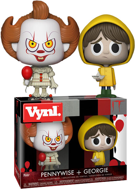 騙人！「牠」才沒有那麼可愛～ FUNKO VYNL. 系列《牠》潘尼懷斯＆喬治雙人包 It - Pennywise And Georgie