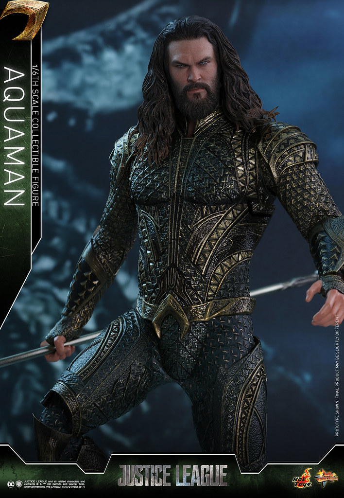 Hot Toys - MMS447 - 《正義聯盟》1/6比例「水行俠」亞瑟·庫瑞 Justice League Aquaman