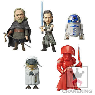 《星際大戰：最後的絕地武士》WCF系列 最新作「第一彈」！スター・ウォーズ／最後のジェダイ　ワールドコレクタブルフィギュア vol.1
