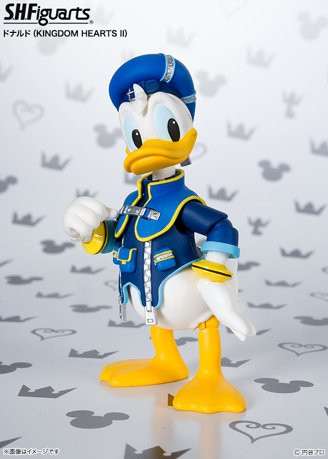 【更新官圖&販售資訊】S.H.Figuarts 《王國之心2》唐老鴨 ドナルド（KINGDOM HEART II）2018 年 03 月發售！
