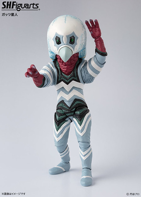 【新增官圖＆販售資訊】S.H.Figuarts 《超人力霸王》分身宇宙人「加茲星人」！ガッツ星人