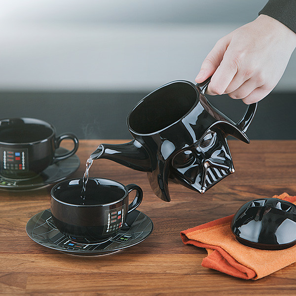 史上最黑暗的下午茶時間？！ThinkGeek《星際大戰》達斯·維德茶杯套組 Star Wars Darth Vader Teapot Set