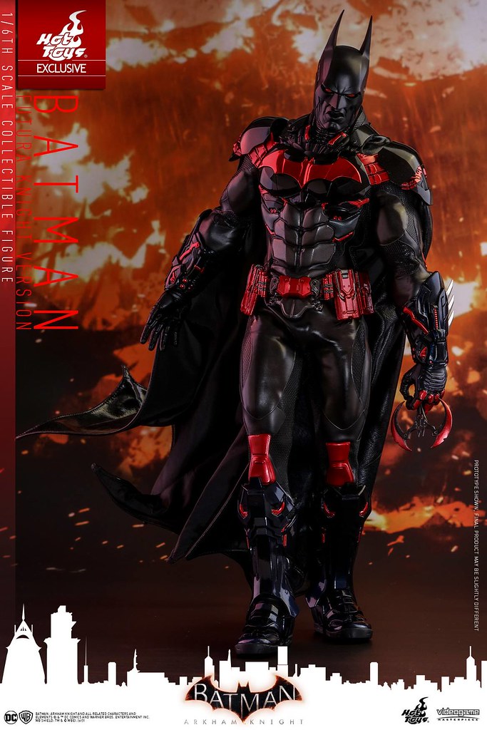 Hot Toys– VGM29 –《蝙蝠俠：阿卡漢騎士》蝙蝠俠（Futura Knight Version）1/6 比例可動人偶作品