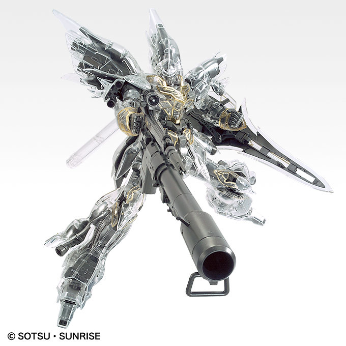 MG 1/100 《機動戰士鋼彈UC》新安州 [機械內構透明版]（シナンジュ［メカニカルクリア］）【GUNDAM BASE限定】