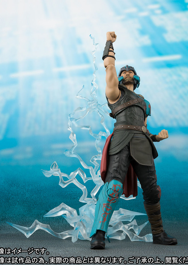 雷霆再現！！ S.H.Figuarts《雷神索爾3：諸神黃昏》索爾＆閃電特效件套組 ソー (Thor: Ragnarok) & THUNDER EFFECT SET