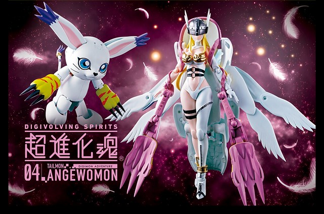 【更新官圖&販售資訊】神聖的羽翼降臨！超進化魂04《數碼寶貝大冒險》天女獸（エンジェウーモン）