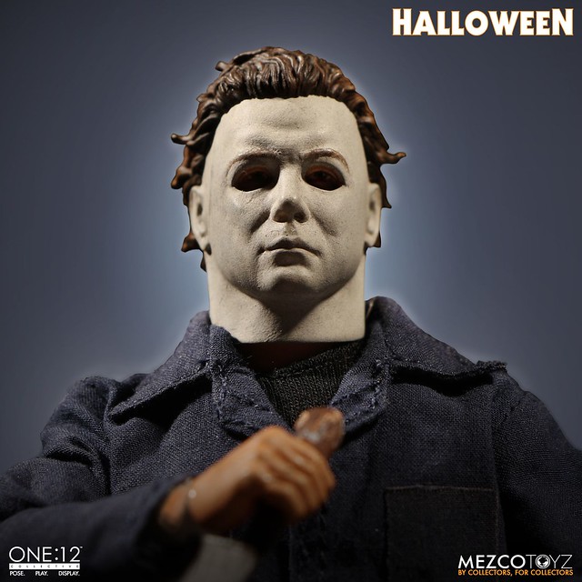 怎麼樣就是殺不死！！ MEZCO ONE:12 COLLECTIVE《月光光心慌慌》麥克·邁爾斯 Michael Myers 1/12 比例人偶作品