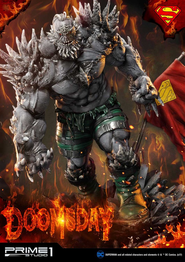 超人最可怕的反派之一！！ Prime 1 Studio DC Comics【毀滅日】Doomsday ドゥームズデイ MMDC-28EX 1/3 比例全身雕像作品