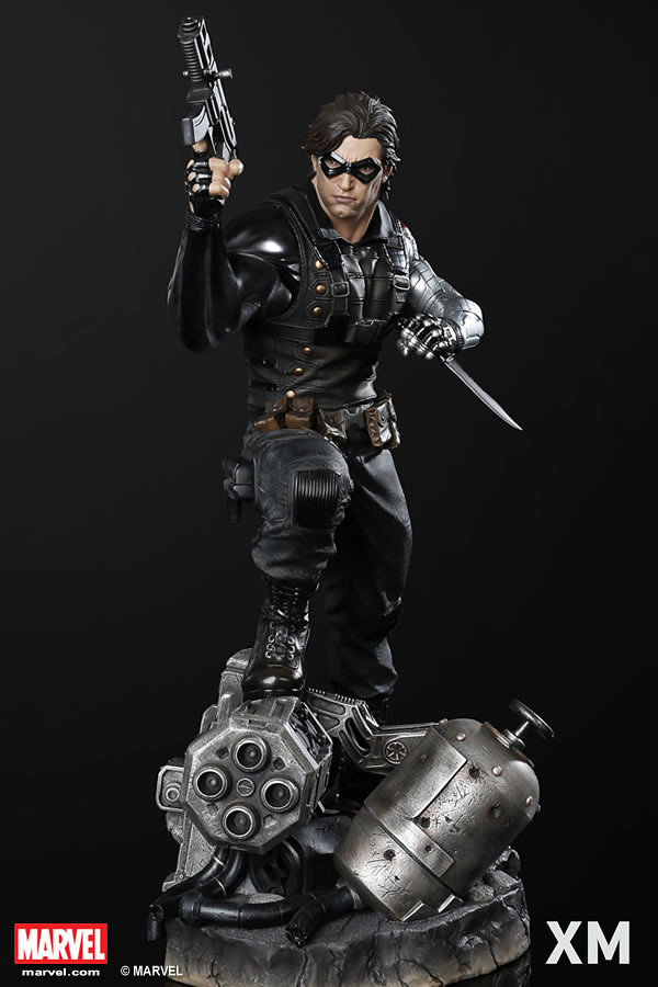 XM Studios Premium Collectibles 系列【酷寒戰士】Winter Soldier 1/4 比例全身雕像作品