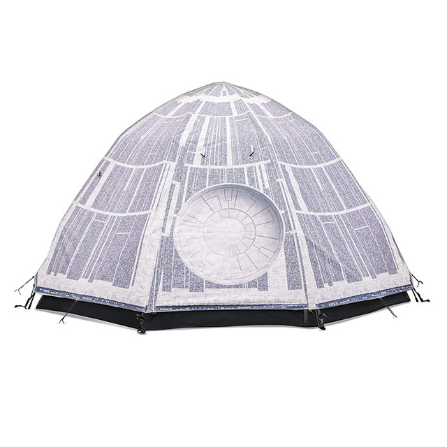 史上最霸氣的露營？！ThinkGeek《星際大戰》死星圓頂帳篷 Death Star Dome Tent 不會隨隨便便就爆炸啦～