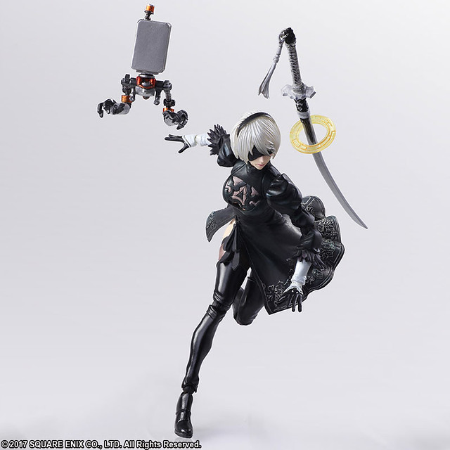 2B化身精美的可動人偶啦！BRING ARTS《尼爾：自動人形（NieR：Automata