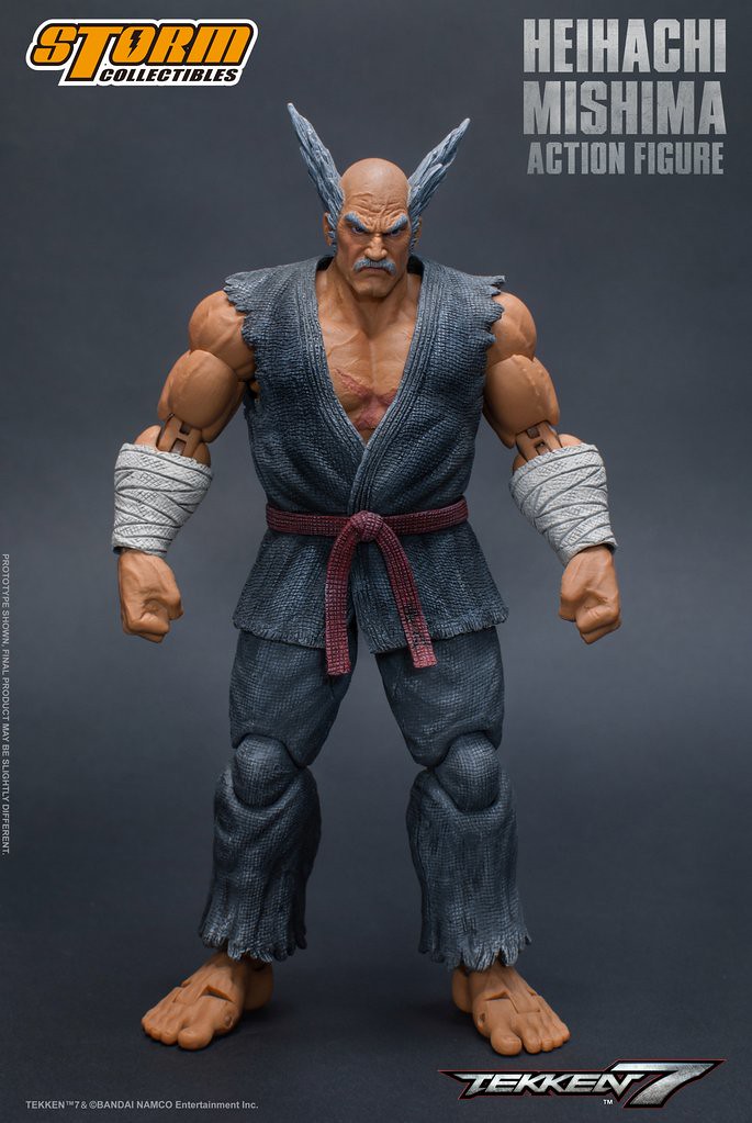 三島流喧嘩空手、邪惡的野心家！！Storm Collectibles 《鐵拳7》三島平八 Heihachi Mishima 1/12 比例可動人偶作品