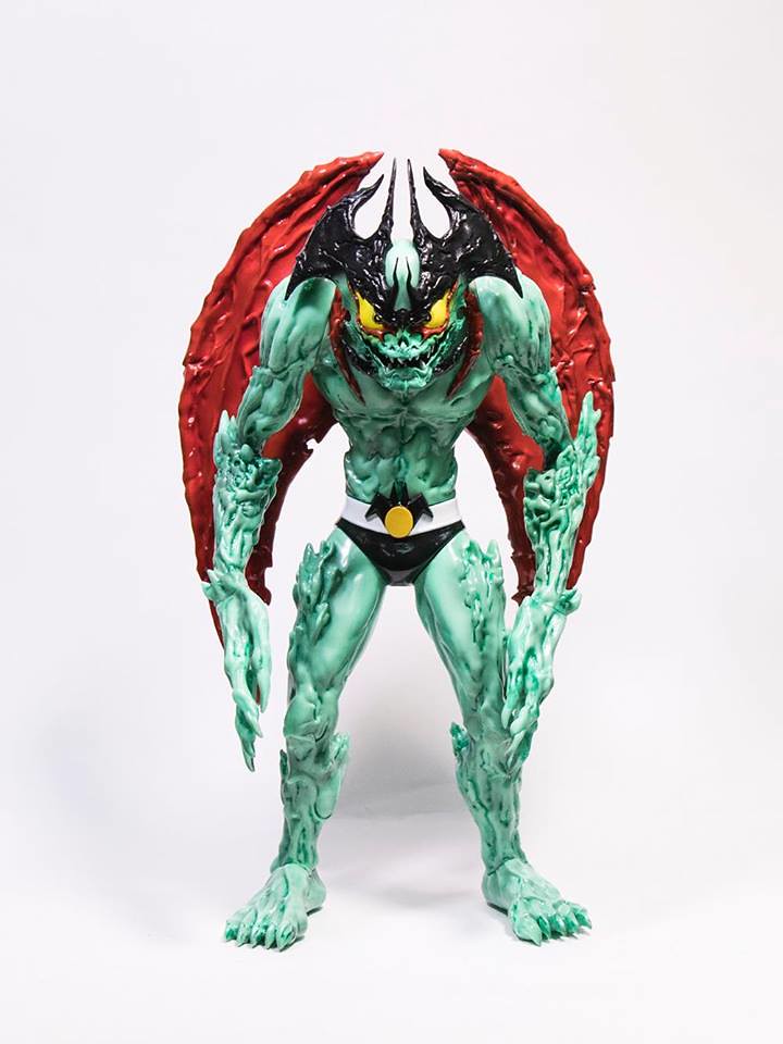 期待已久的軟膠傑作終於公開！Unbox Industries - “惡魔人 Devilman” by Mike Sutfin