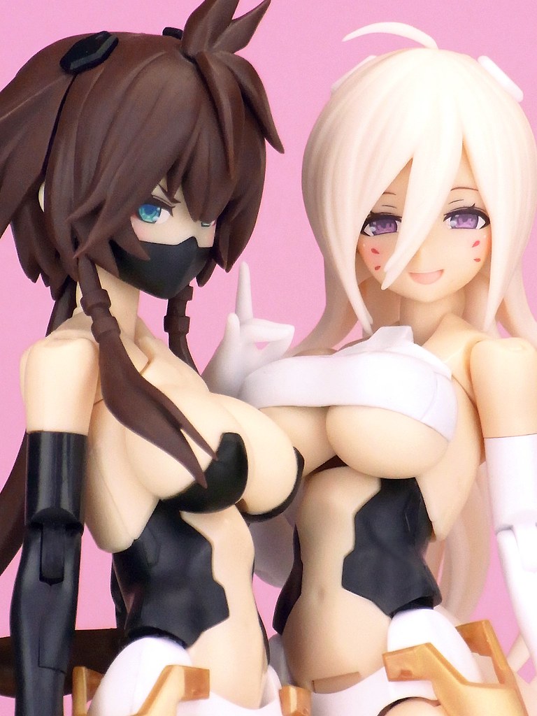 新聞還來不及發就賣光光！壽屋《女神裝置（メガミデバイス）》改造套件005 「朱羅忍者」、「朱羅弓兵」用 / 彩色GK