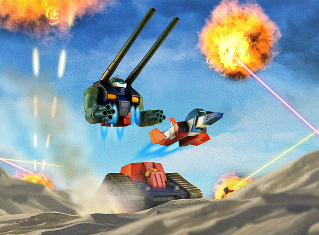 ROBOT魂 〈SIDE MS〉《機動戰士鋼彈》RX-75-4 鋼坦克&核心戰機射出零件 ガンタンク＆コア・ファイター射出パーツ ver. A.N.I.M.E.