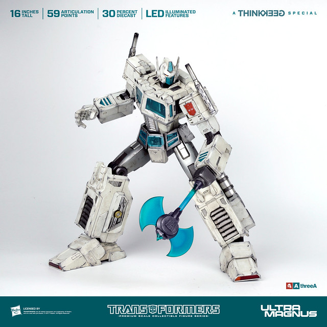 博派永遠的二哥～～ threeA 變形金剛G1 PSC系列【馬格斯】Transformers Generation One Ultra Magnus【ThinkGeek 限定】