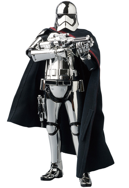 唉唷！盔甲很亮噢～MAFEX《STAR WARS：最後的絕地武士》法斯瑪隊長 Captain Phasma（THE LAST JEDI Ver.）【日本地區限定發行】