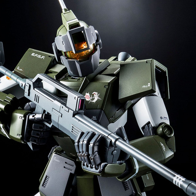 MG 1/100《機動戰士鋼彈 MSV》RGM-79SC 吉姆狙擊特裝型（Tenneth A. Jung 機）ジム・スナイパーカスタム （テネス・Ａ・ユング機）【PB限定】
