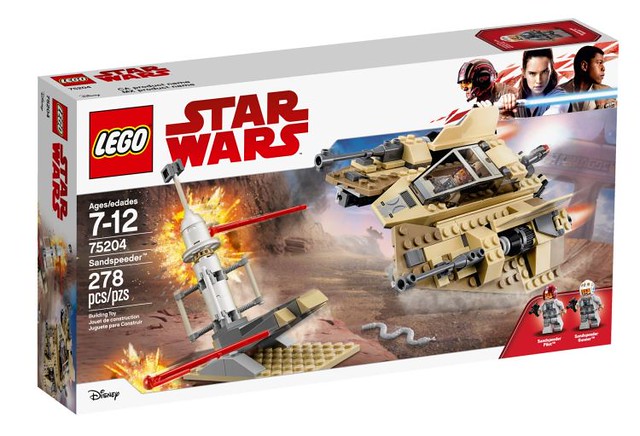 在沙漠飛速奔馳的土色身影！！LEGO 75204 星際大戰【沙地戰機】Sandspeeder