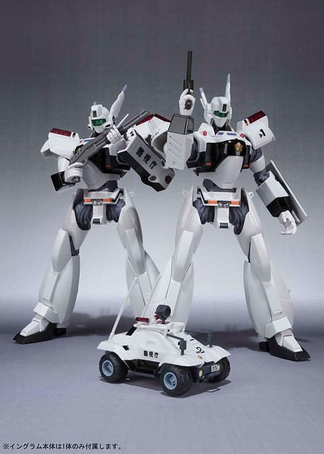 【更新官圖&販售資訊】ROBOT魂《機動警察》英格拉姆1號機＆2號機配件「劇場版本」！ 機動警察パトレイバー ROBOT魂 パトレイバー1号機＆2号機パーツセット（MOVIE）