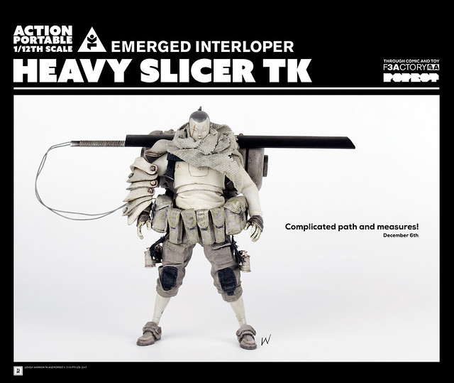 手持魄力巨劍重裝登場!!threeA Action Portable 系列【重劍明日帝七骨Yoshitsune、亂入Interloper】AP Heavy Slicer TK 1/12 比例人偶作品| 玩具人Toy People News 手持魄力巨劍重裝登場!!threeA Action Portable 系列【重劍明日帝七骨Yoshitsune、亂入Interloper】AP Heavy Slicer TK 1/12 比例人偶作品| 玩具人Toy People News