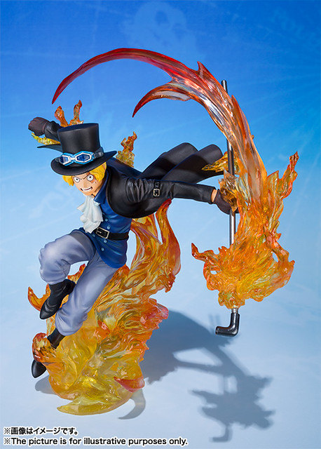 Figuarts ZERO 超激戰-EXTRA BATTLE-《航海王》 繼承燒燒果實「火拳」能力的 薩波！フィギュアーツZERO 超激戦EXTRA BATTLE サボ -火拳-