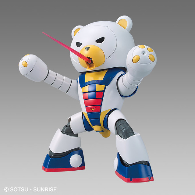 連邦的熊熊都是怪物嗎！？HG 1/144「熊亞凱III」 鋼彈三原色 ベアッガイIII ［トリコロールペイント］【鋼彈基地限定】