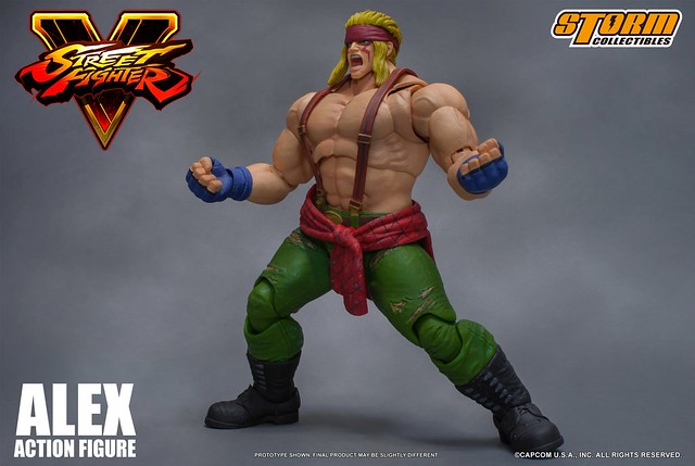 來自紐約街頭的壯漢！！Storm Collectibles《快打旋風V》艾力克斯 Alex 1/12 比例可動人偶作品