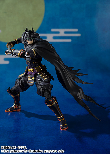 【官圖＆販售資訊更新】蝙蝠俠 X 日本戰國時代！S.H.Figuarts《忍者蝙蝠俠》試作樣品 情報公開！ ニンジャバットマン バットマン