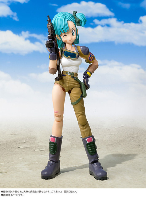 【官圖＆販售資訊更新】S.H.Figuarts 《七龍珠》「布瑪」 彩色試作樣品公開！！ブルマ