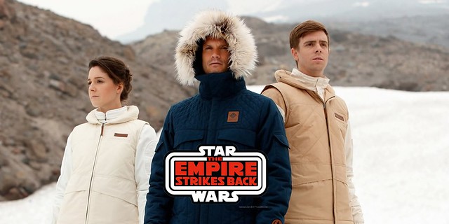 Columbia x Star Wars《星際大戰五部曲：帝國大反擊》回音基地防寒夾克、大衣 Echo Base Jacket、Parka 三種款式同步登場！！