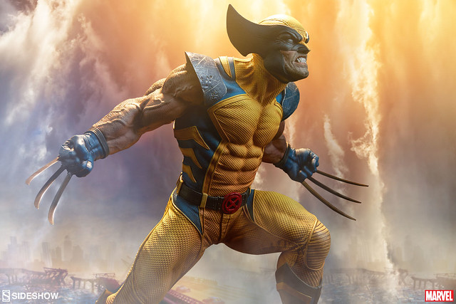 狼叔魄力的極致展現！！Sideshow Collectibles Premium Format™ Figure 系列【金鋼狼】Wolverine 1/4 比例全身雕像作品