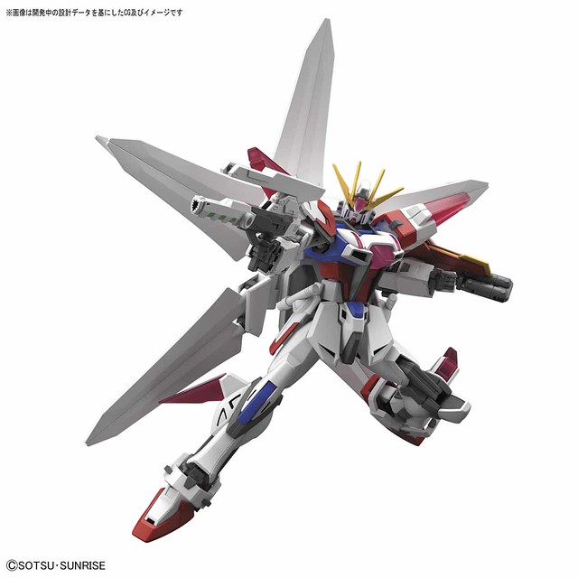 HGBF 1/144《鋼彈創鬥者 對戰風雲錄》銀河宇宙製作攻擊鋼彈、銀河推進背包（ビルドストライクギャラクシーコスモス、ギャラクシーブースター）