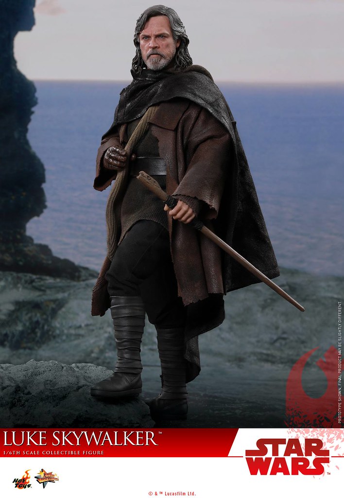 選擇自我放逐的絕地大師！ Hot Toys - MMS457 -《STAR WARS：最後的絕地武士》路克·天行者 Star Wars: The Last Jedi Luke Skywalker 1/6 比例可動人偶作品