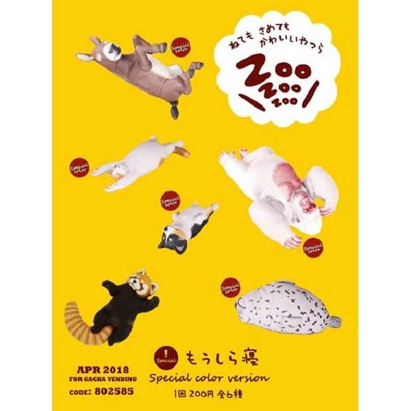 躺著睡的白色大猩猩整個療癒滿點！！熊貓之穴 休眠動物園 ZooZooZoo 特殊配色版登場！！もうしら寝 Special Color Version