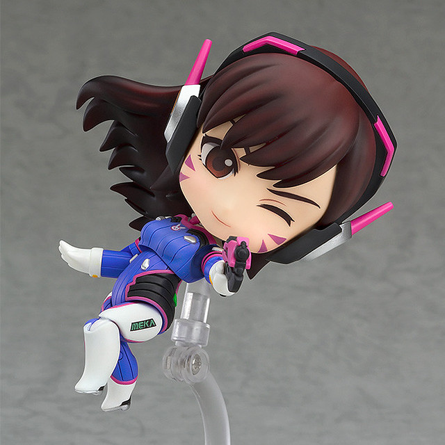 來Nerf這招啊！黏土人《鬥陣特攻（Overwatch）》D.Va 經典造型版 ねんどろいど D.Va クラシックスキン・エディション