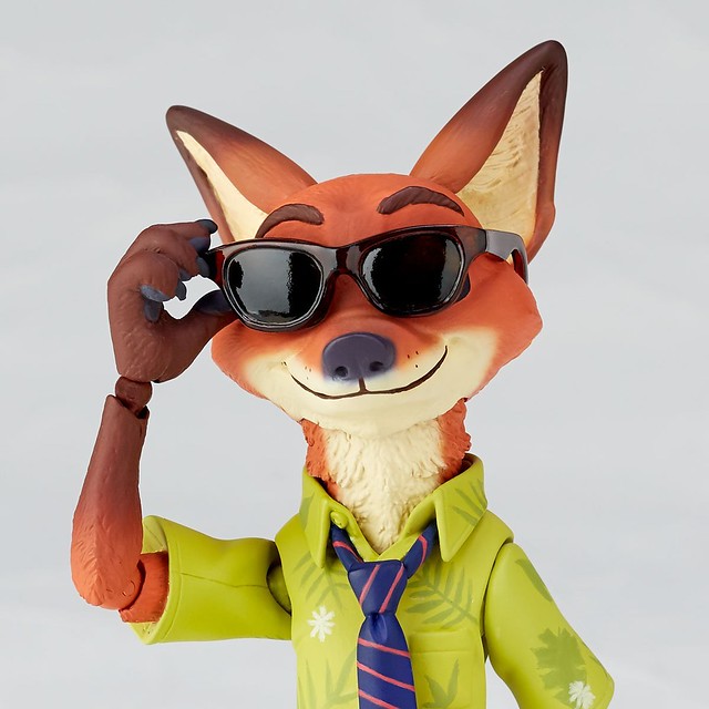 海洋堂 Figure Complex Movie Revo《動物方城市》胡尼克（Nick Wilde；ニック・ワイルド）