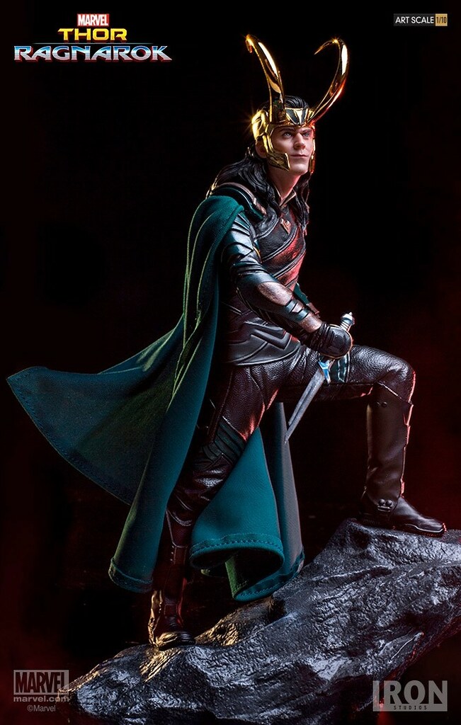 怎麼壞，還是帥！！ Iron Studios Battle Diorama 系列《雷神索爾3：諸神黃昏》洛基 Thor: Ragnarok Loki 1/10 比例決鬥場景作品